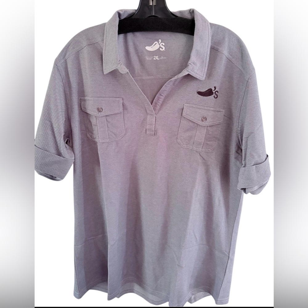 Chilis Restaurant Employee Polo shirt women’s 2XL‎